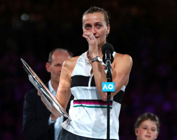 AO: Kvitova u suzama!