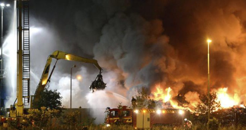 Požar u izbjegličkom centru u Švedskoj