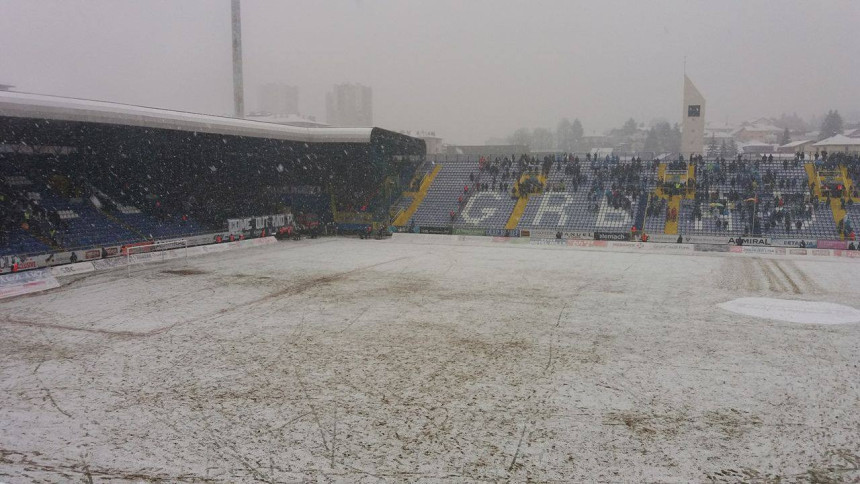 Snijeg prolongirao i utakmice Premijer lige BiH!
