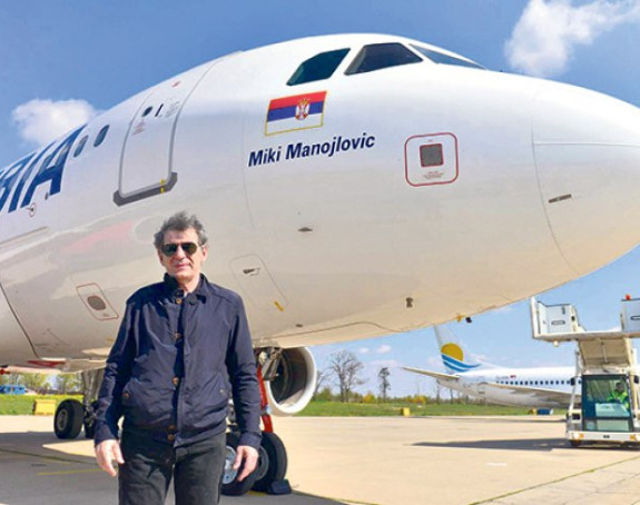 „Er Srbija“ nazvala avion po Mikiju Manojloviću