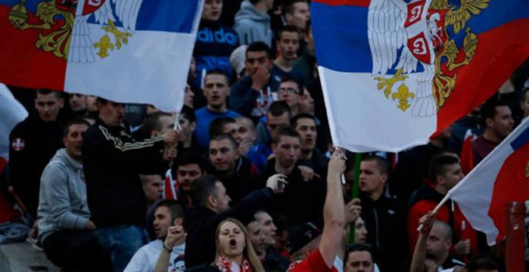''Grobari'' izboli tri ruska navijača?