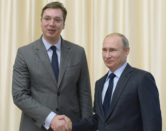 Sutra sastanak Vučića i Putina