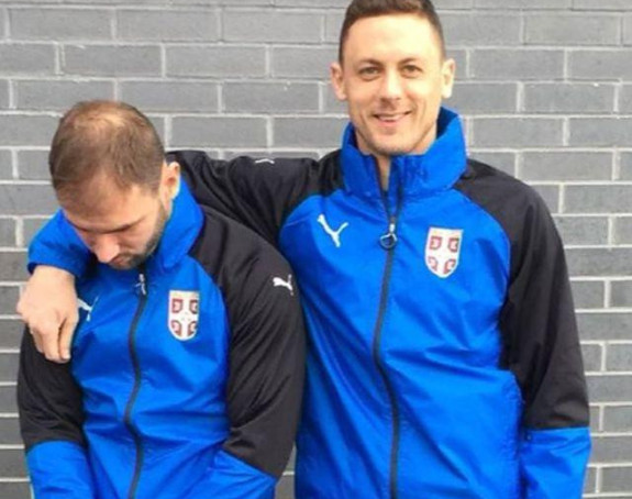 Matić: Bane, hajde da se slikamo! Ivanović: Neeee!