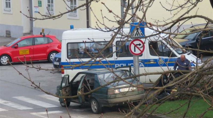 Filmska potjera u centru Ogulina