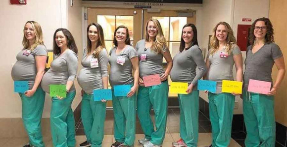 Бабице трудне у исто вријеме