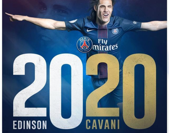 Samo kad je Zlatan otišao: Kavani do 2020. godine!