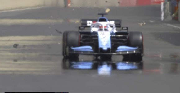 Видео: Оно кад Ф1 налети на шахт!