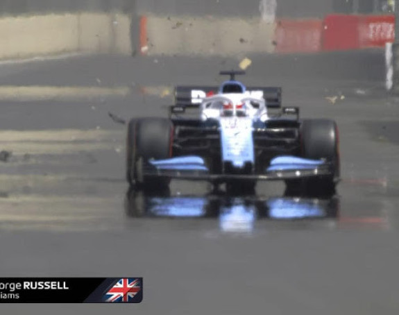 Video: Ono kad F1 naleti na šaht!