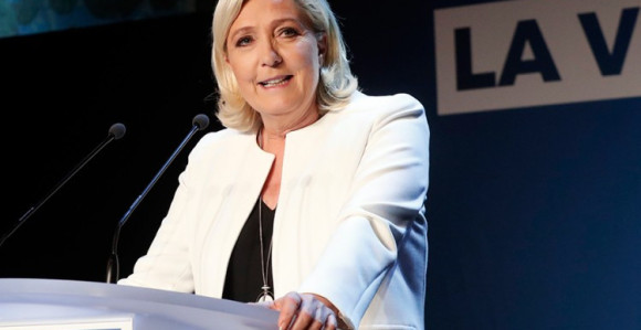 Истраживање: Марин ле Пен у предности