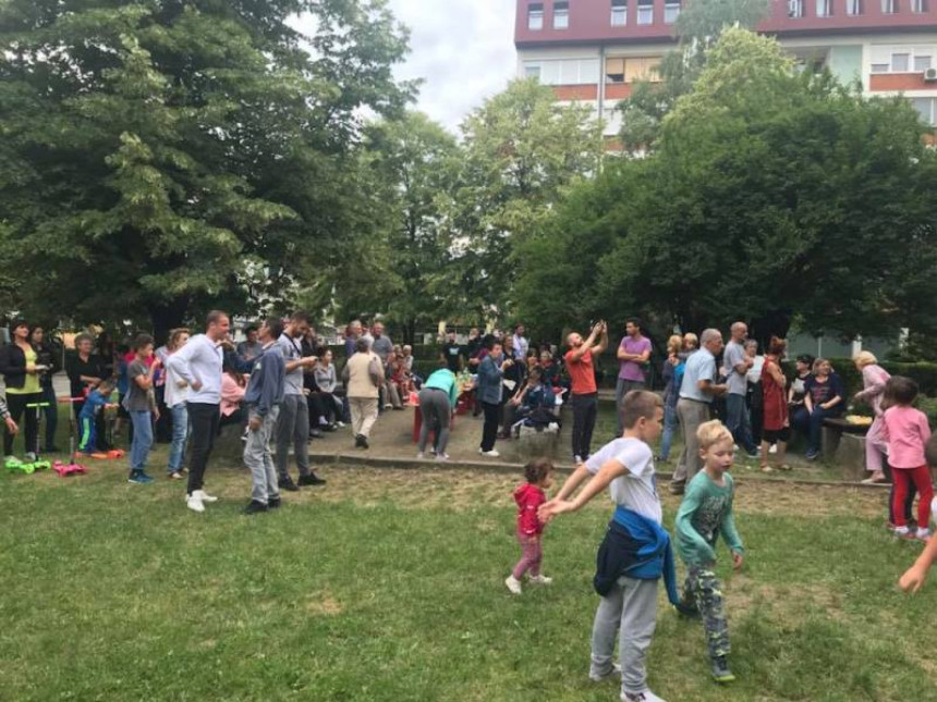 Mještani protiv gradnje u parku