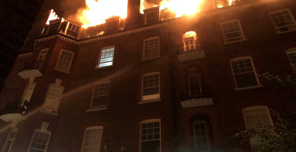 Požar u Londonu: Evakuisano 50