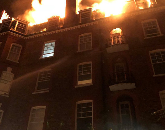 Požar u Londonu: Evakuisano 50