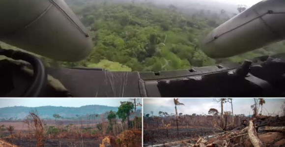 Пожар у Амазонији: Војска кренула у гашење пожара