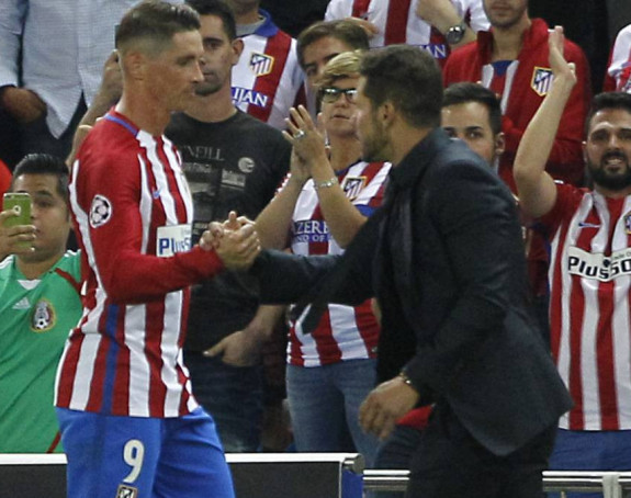 Simeone: Tores je fudbalska legenda!