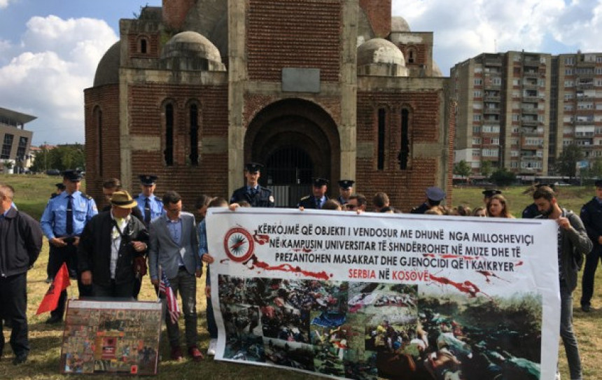 Nova provokacija kod crkve u Prištini