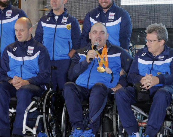 Paraolimpijci oduševljeni dočekom!