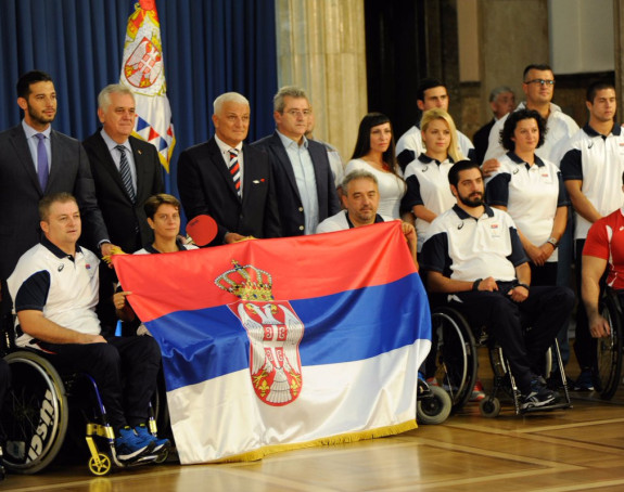Predsjednik Nikolić sa paraolimpijcima: Srbija je ponosna!