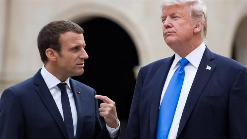 Макрон упутио критику Трампу