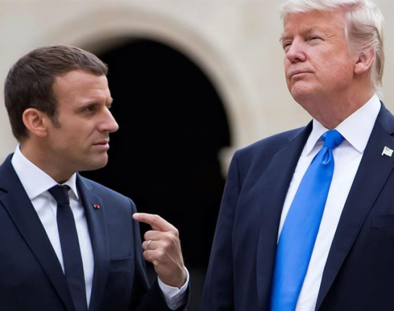 Макрон упутио критику Трампу