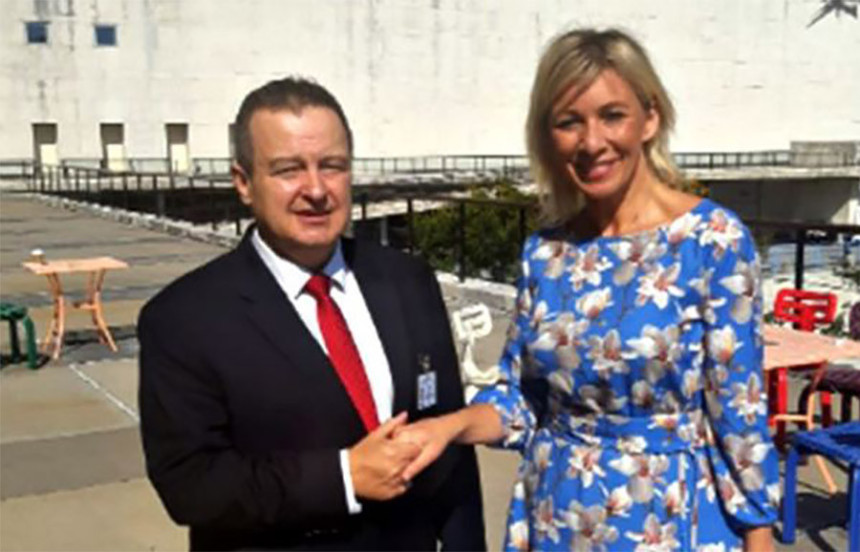 Dačić se susreo sa Zaharovom u Njujorku