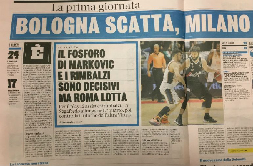 Dok čeka Tea, Virtusom komanduje Marković!