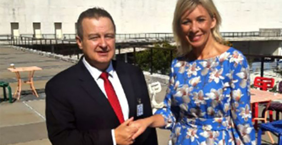 Dačić se susreo sa Zaharovom u Njujorku