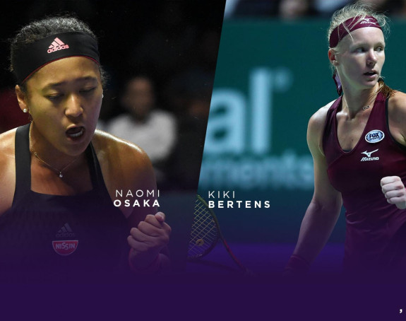 WTA finale: Osaka predala, Bertensova profitirala!