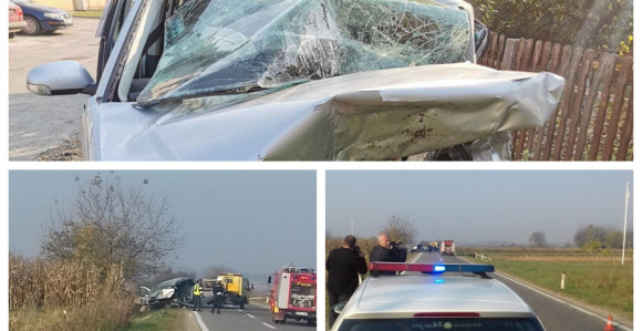 Dvoje poginulo, povrijeđeno više lica u sudaru