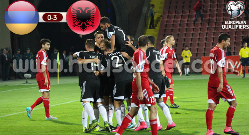 "Јермени нису жељели да играју против Албаније"!