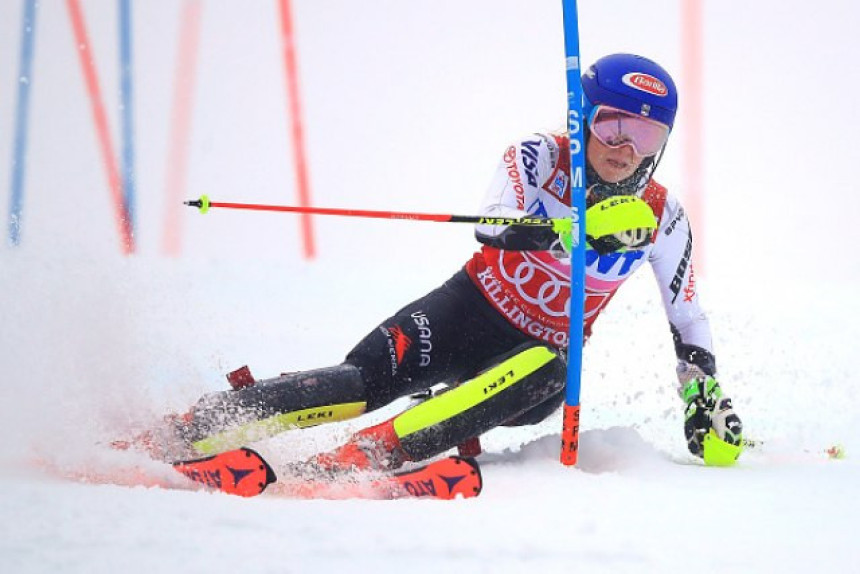 Trijumf Mikaele Šifrin u slalomu, u Kilingtonu!