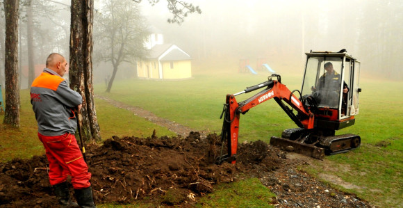 Vodovod za konak i crkvu banje 