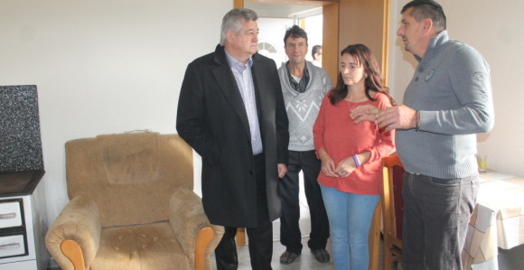 Obnovljena kuća porodice boraca 