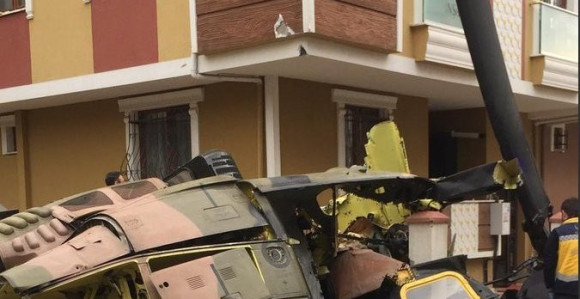 Srušio se turski vojni helikopter