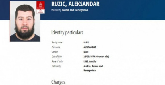 Interpol raspisao crvenu potjernicu po nalogu suda 