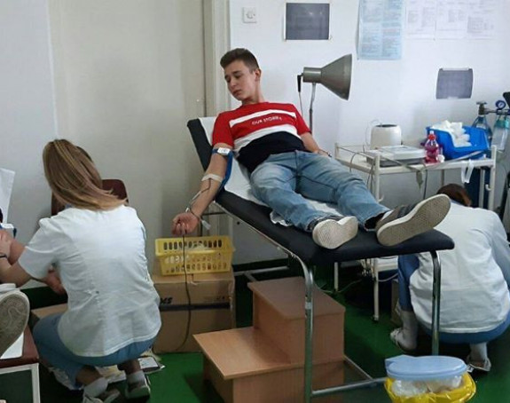 Davanje krvi za bolnicu u Gradišci