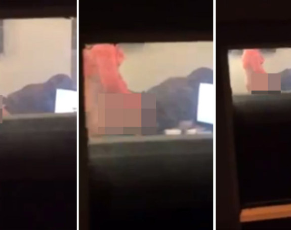 Snimak profesora i učenice u akciji 18+