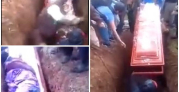 Horor: Iz sanduka ispao pokojnik