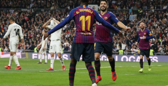 ŠPA - Kup: Suares ponizio Real, Barsa u finalu!