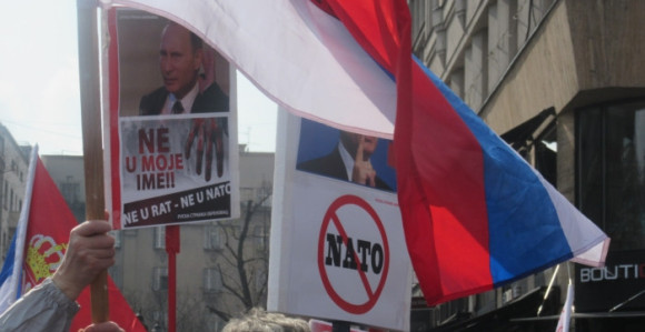 Beograd: "Zavetnici" protiv NATO i RTS
