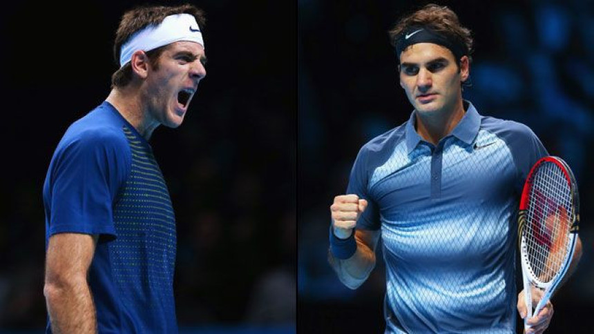 Majami: Del Potro nemoćan protiv Federera!