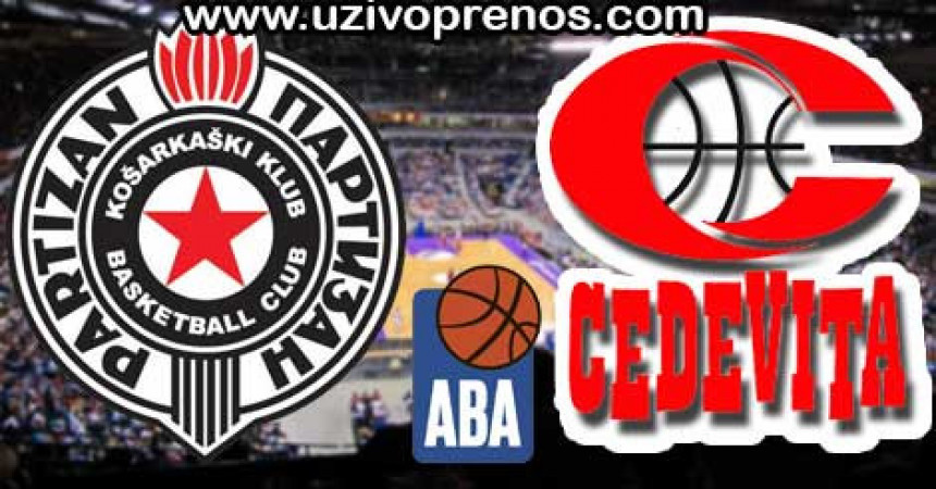 ABA: Majstorica Cedevita - Partizan pomjerena na nedjelju
