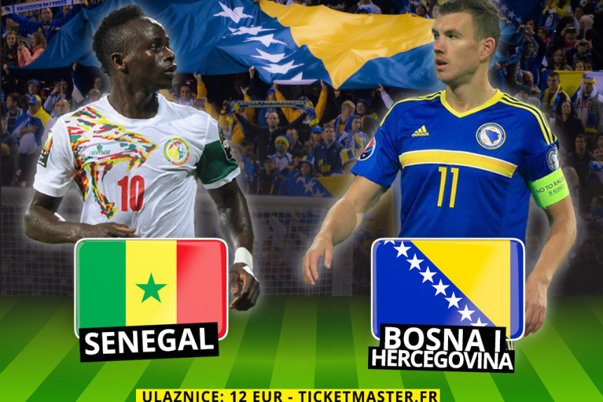 Senegal - BiH, učesnik Mundijala u Rusiji favorit!