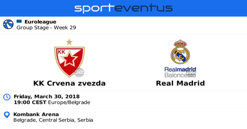 Oproštaj Pionira od Evrolige: Crvena zvezda - Real!