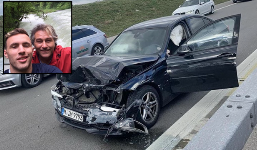 Sin Halida Muslimovića doživeo tešku saobraćajnu nesreću