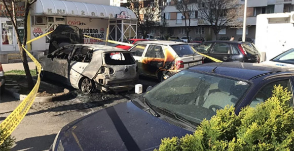 Mostar: U požaru izgorio "golf 5"