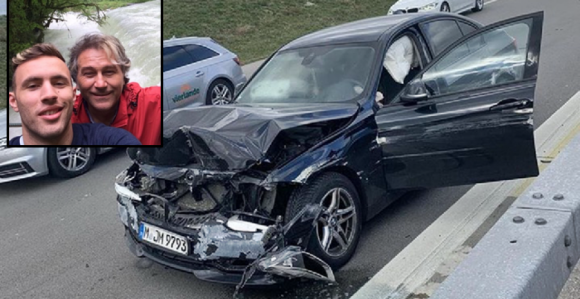 Sin Halida Muslimovića doživeo tešku saobraćajnu nesreću