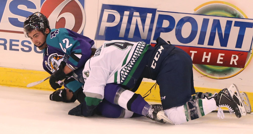 Video: Kad na hokeju sijevaju pesnice!