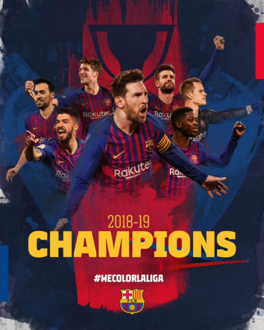 ŠPA: Atletiku za rođus bodovi, ali - Barsa je šampion!