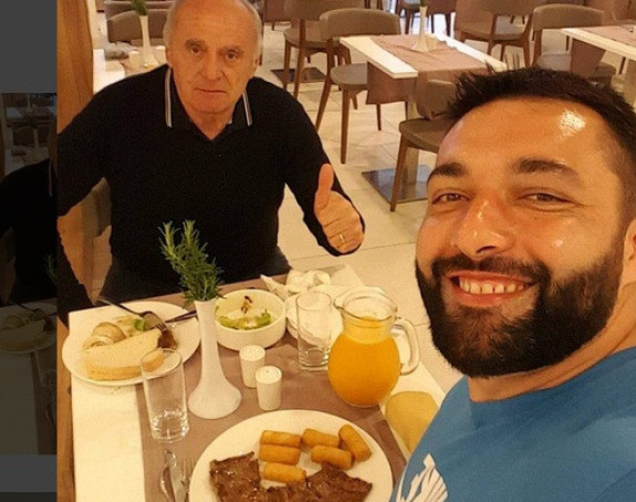 Snaga na usta ulazi! Kolašinac i šampionski obrok!