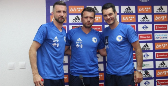 Ibišević, Misimović i Spahić: Najdraže u Kaunasu!